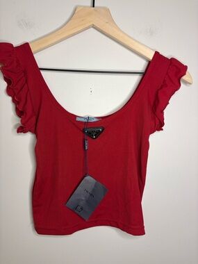 Women’s Designer Inspired cropped Baby Tee size XXS - NWT